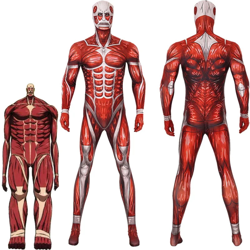 Attack Titan Cloak - Colossal Titan Cosplay Costume Attack On