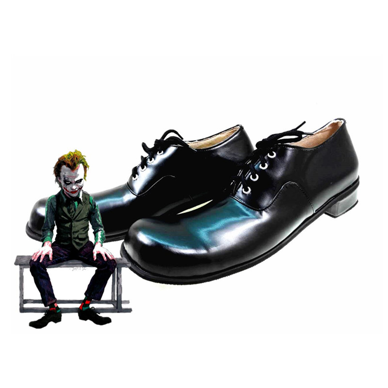 Anime Cosplay For Black Guys - 34cm Leather Anime Clown Shoes For