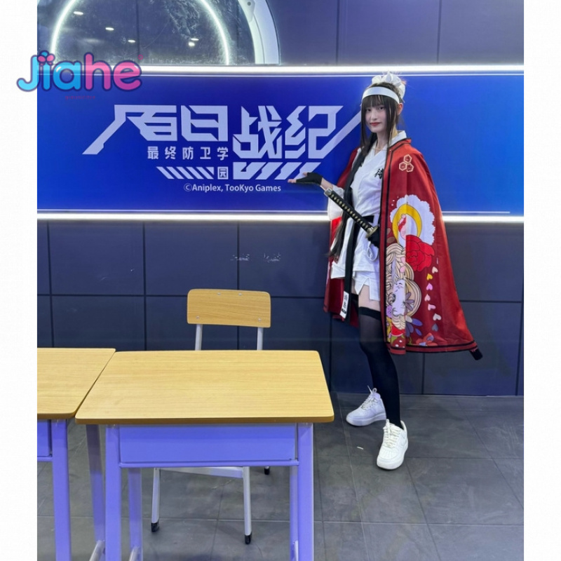 Anime Cosplay Kimono - Magadori Kyoshika Game HUNDRED LINE Cosplay