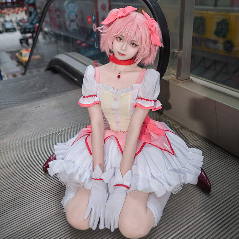 Anime Cosplay Diy - Puella Magi Madoka Magica Cosplay Costume,