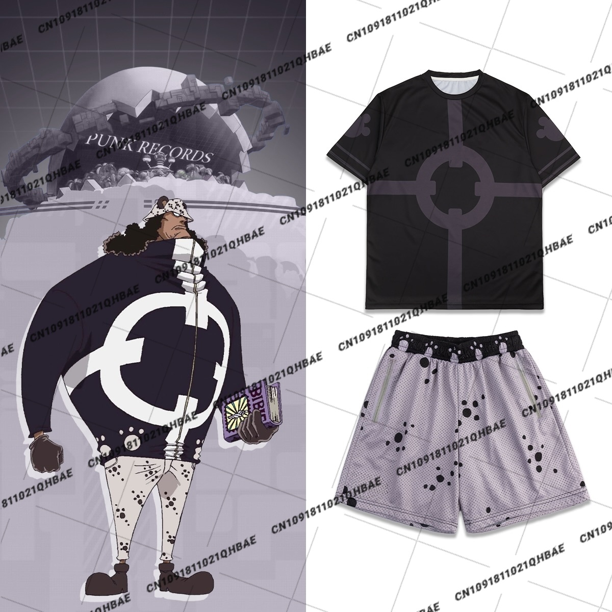 Anime Cosplay And Costumes - New Egghead Island Bartholemew Kuma Anime