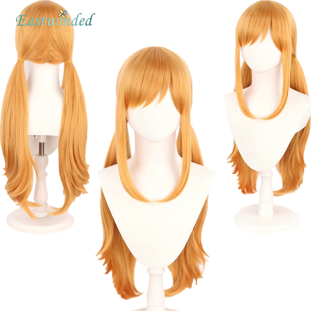 Anime Cosplay Outfits Female - Pirate Heroines Nami Cosplay Wigs Yellow