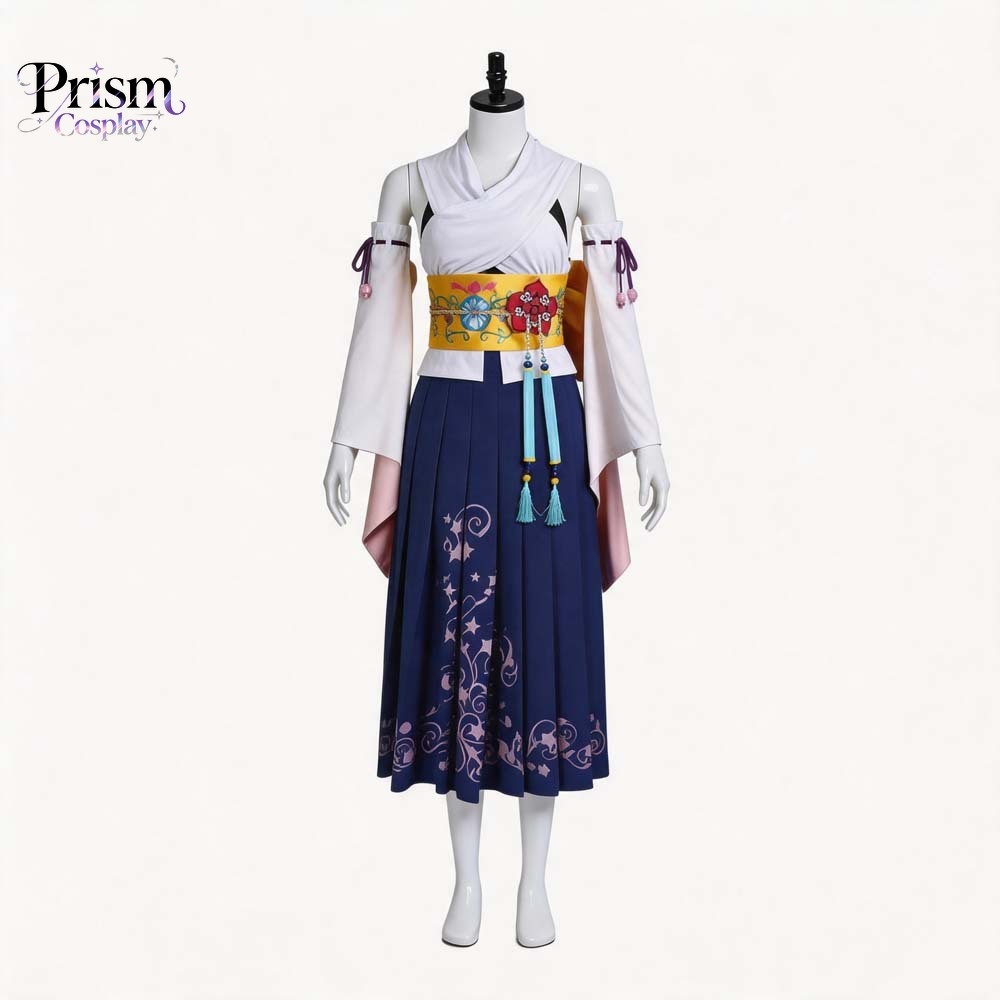 Final Fantasy Ten Yuna Summone - Anime Cosplay Kimono recension och pris