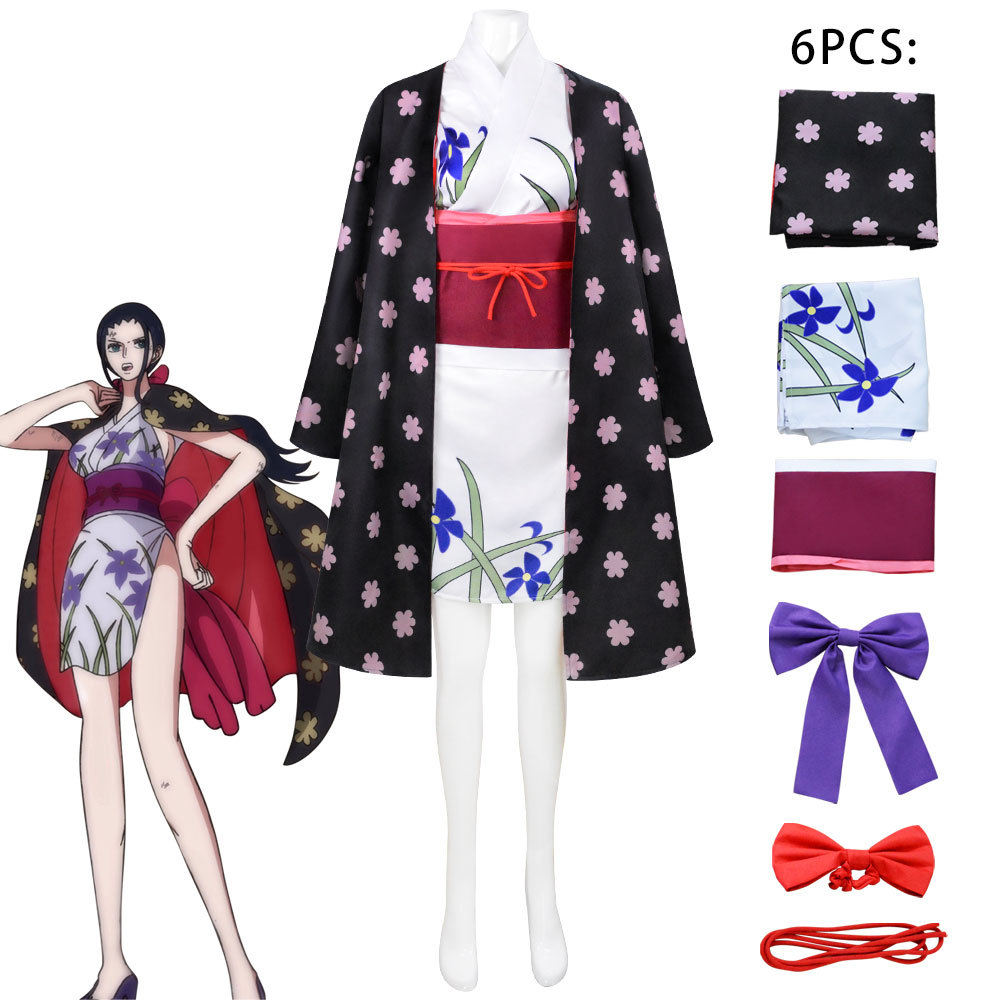 Women's Outfit Nico Robin Cosp - Anime Cosplay Kimono recension och pris