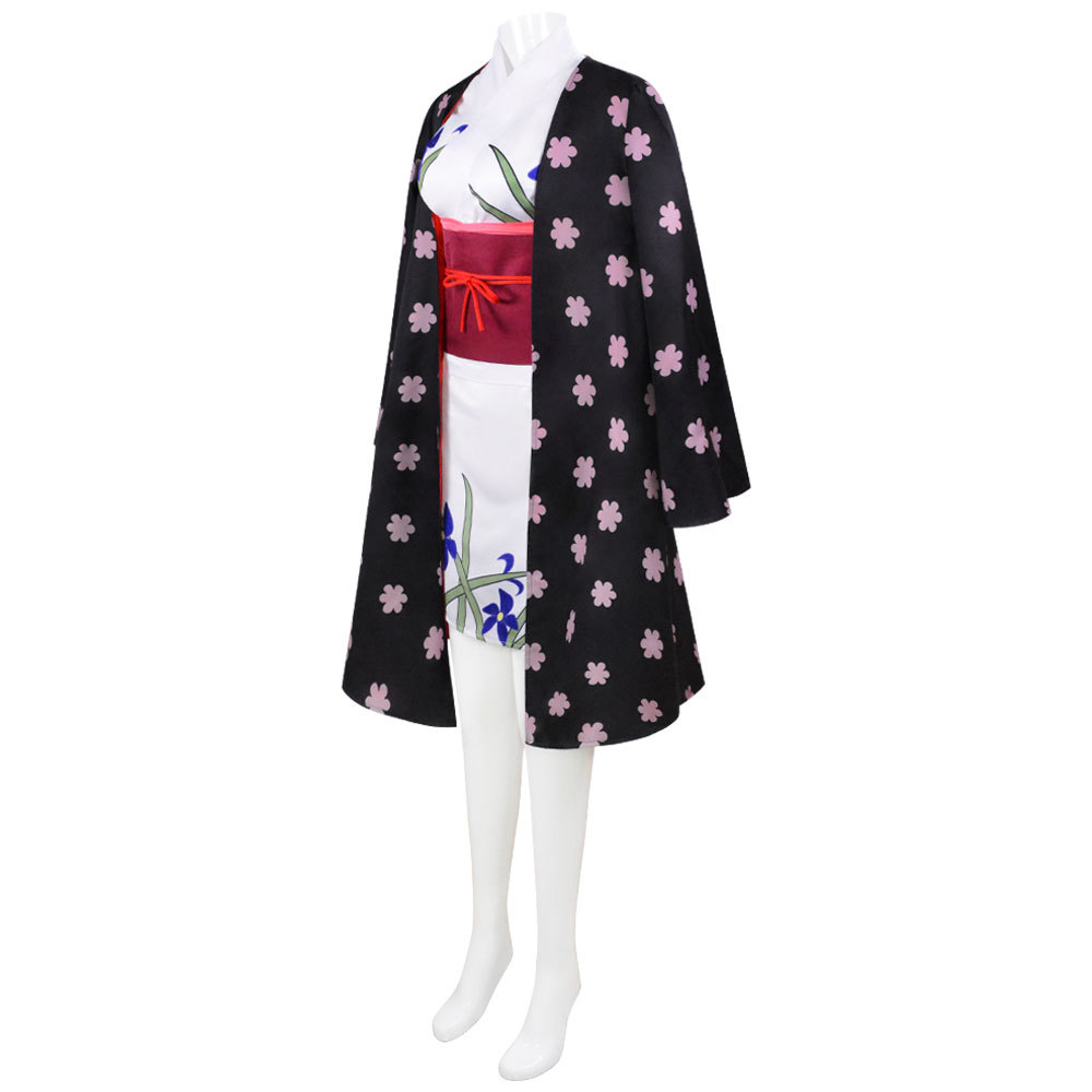Women's Outfit Nico Robin Cosp - Anime Cosplay Kimono recension och pris