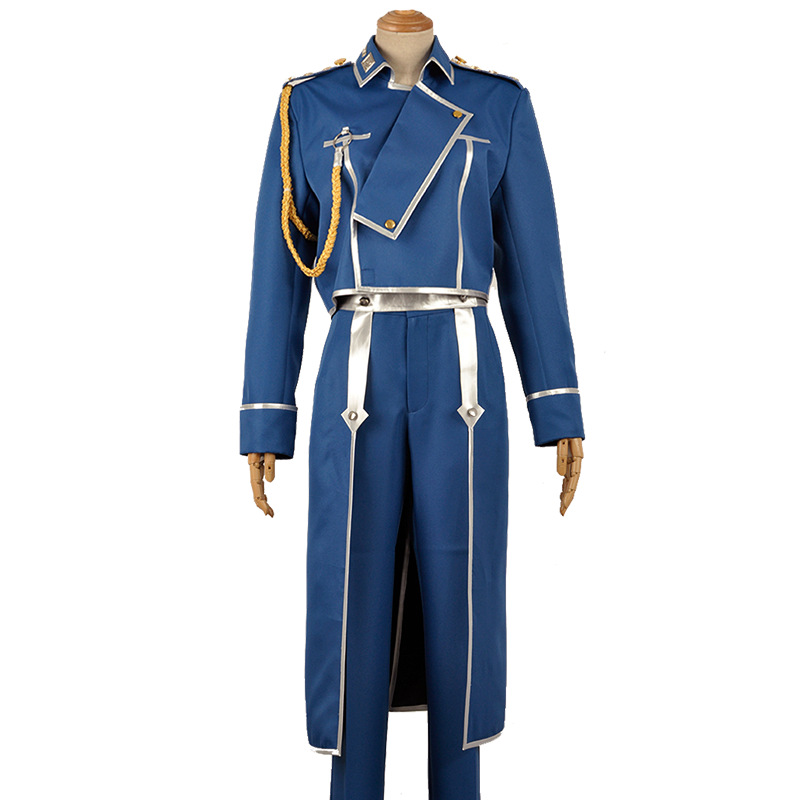 Roy Mustang Cosplay Anime Full - Fullmetal Alchemist Coat recension och pris
