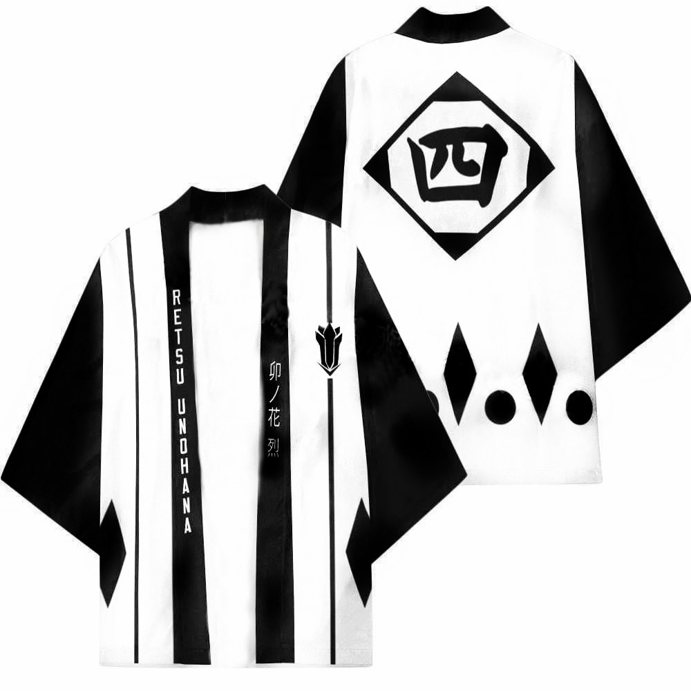 Print Japanese Harajuku Kimono - Bleach Captain Coat recension och pris