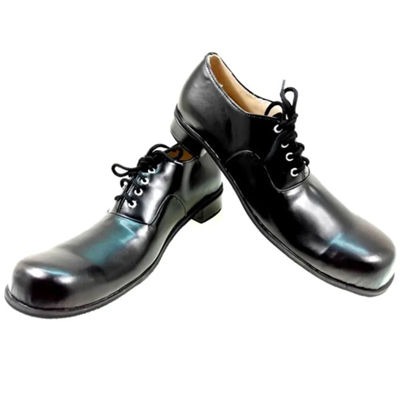 34cm Leather Anime Clown Shoes - Anime Cosplay For Black Guys recension och pris