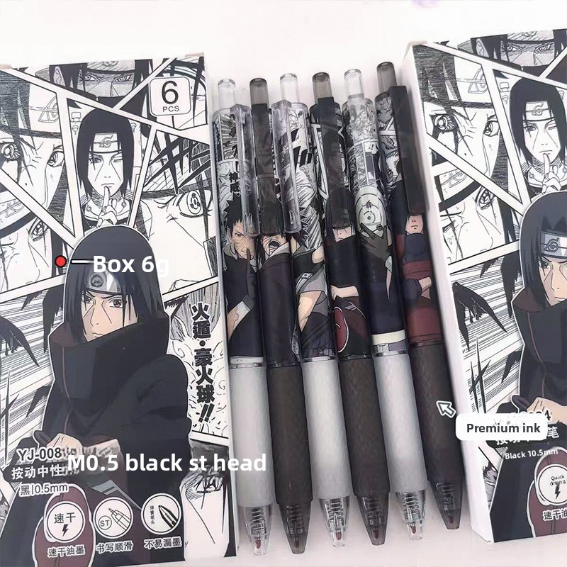 Anime Naruto Gel Pen Cute Cart - Anime Cosplay Ai recension och pris