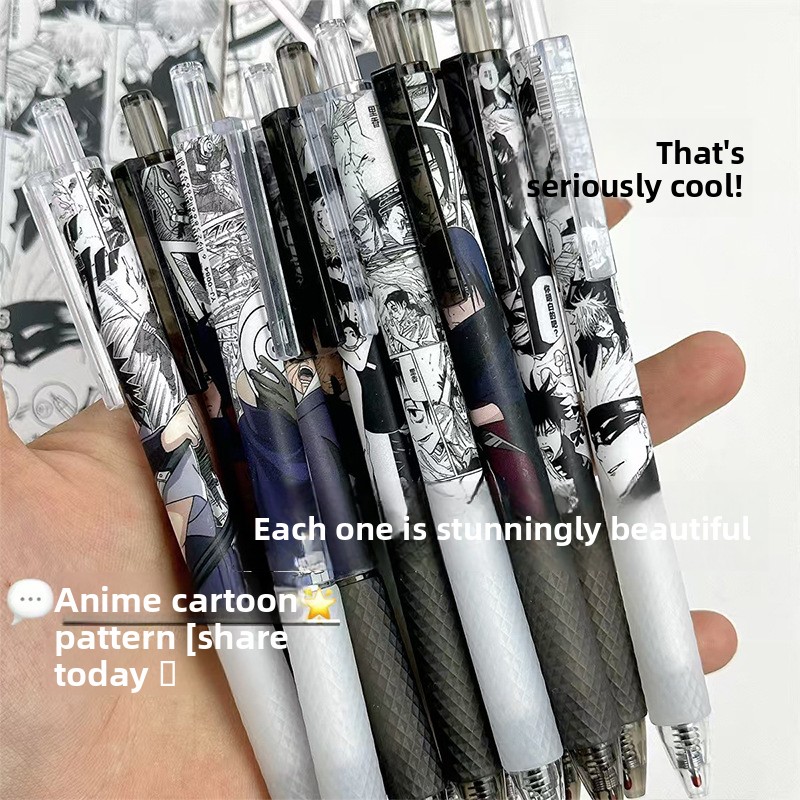 Anime Naruto Gel Pen Cute Cart - Anime Cosplay Ai recension och pris