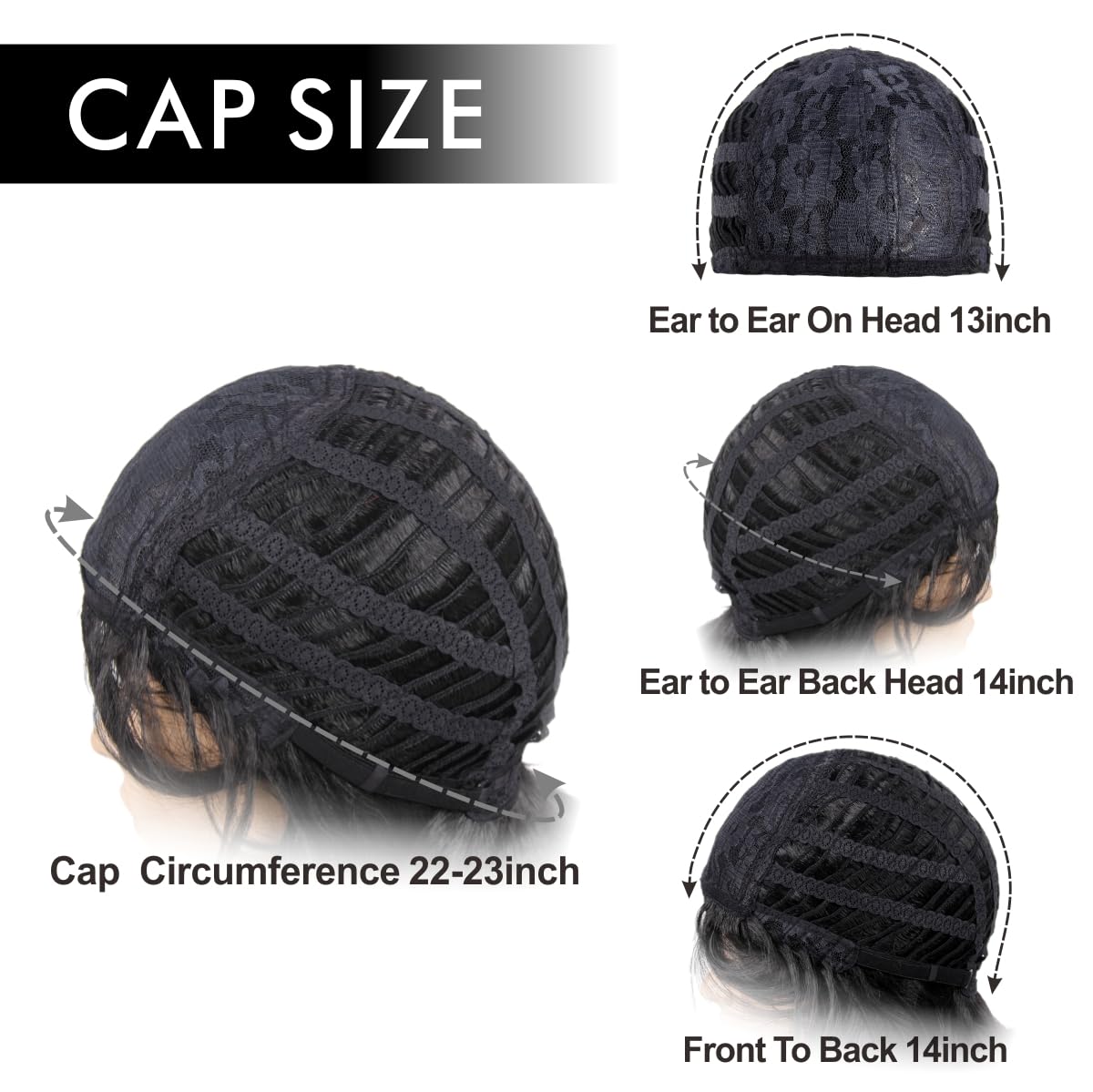 Men Synthetic Short Wigs Wigs  - Anime Cosplay For Black Guys recension och pris