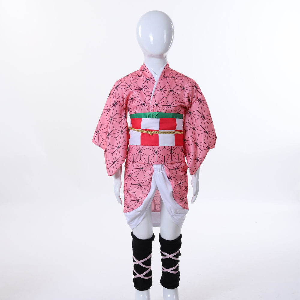 Complete Nezuko Kamado Cosplay - Anime Cosplay Kimono recension och pris