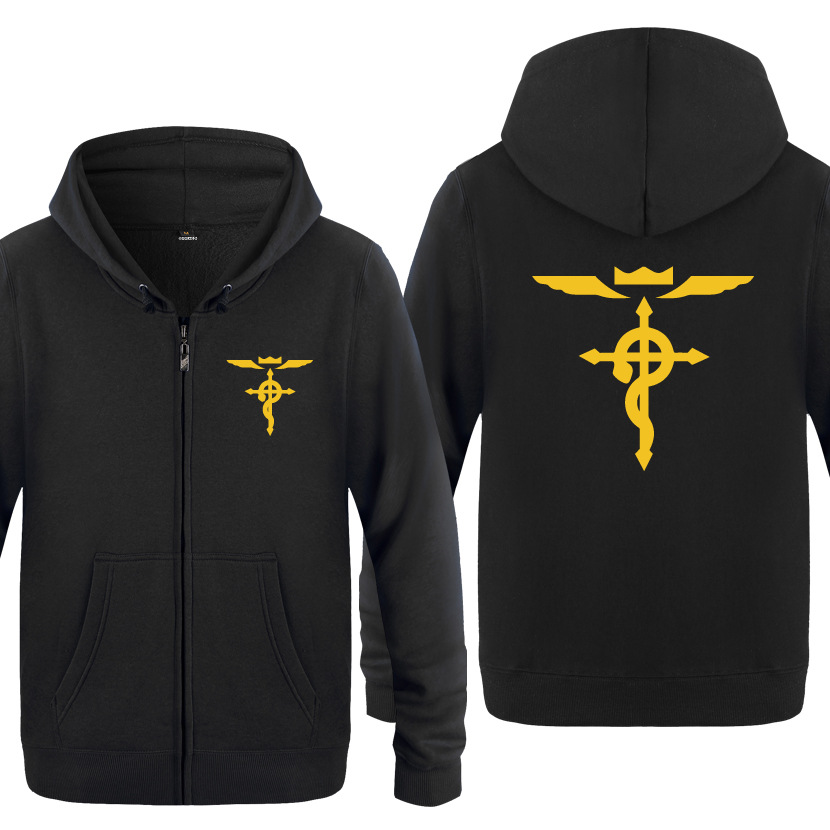Fullmetal Alchemist Print Hood - Fullmetal Alchemist Coat recension och pris