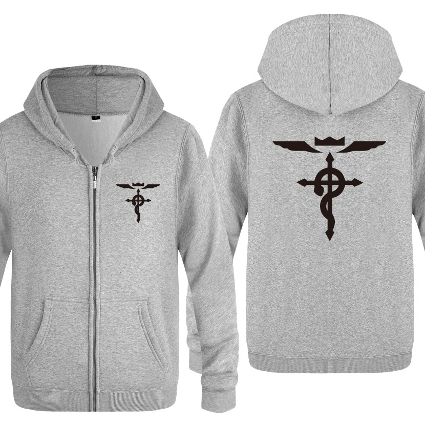 Fullmetal Alchemist Print Hood - Fullmetal Alchemist Coat recension och pris
