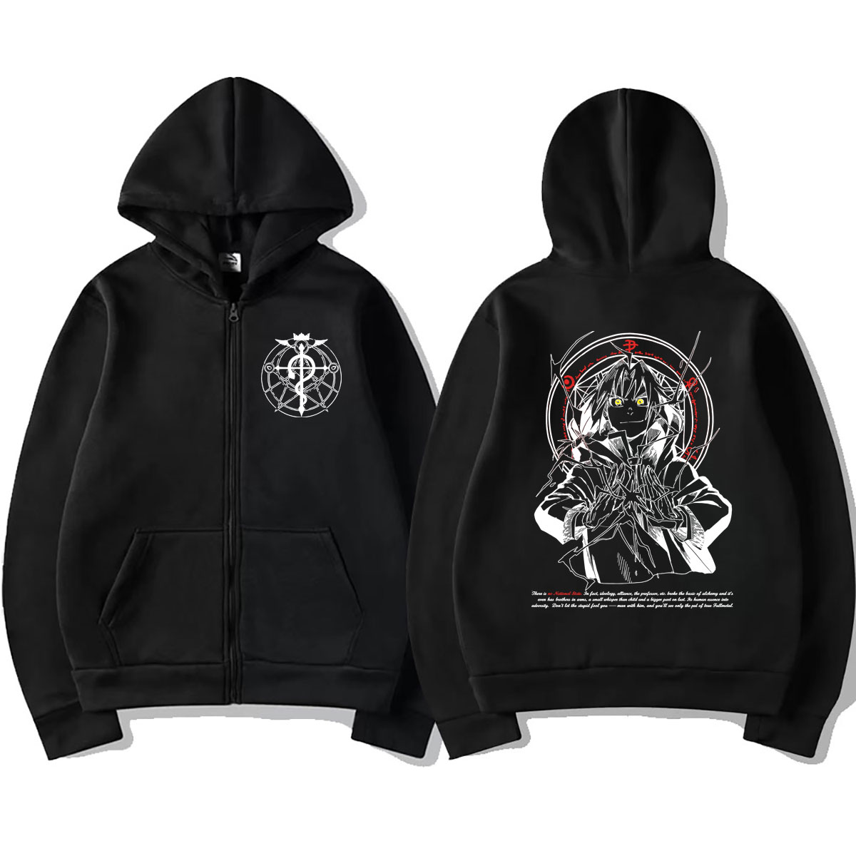 Anime Fullmetal Alchemist Zipp - Fullmetal Alchemist Coat recension och pris