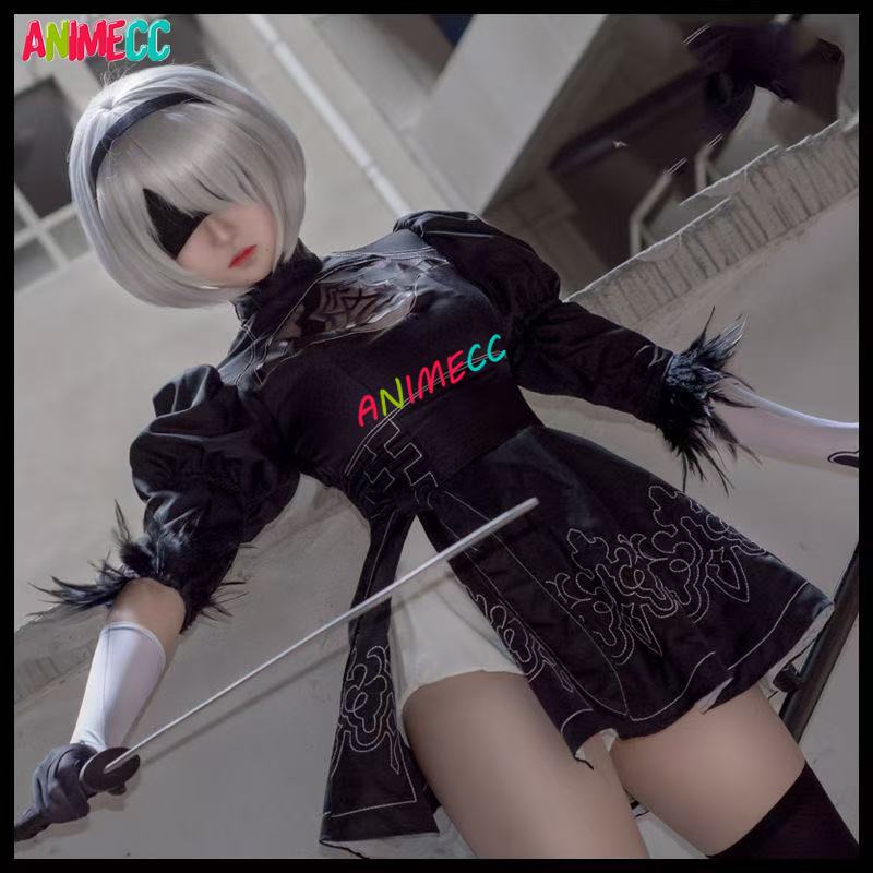 ANIMECC in Stock S-3XL 2B NieR - Anime Cosplay Eyes recension och pris