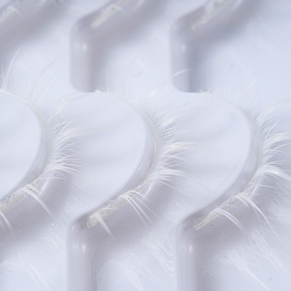 White White Anime Eyelashes Ja - Anime Cosplay Lashes recension och pris