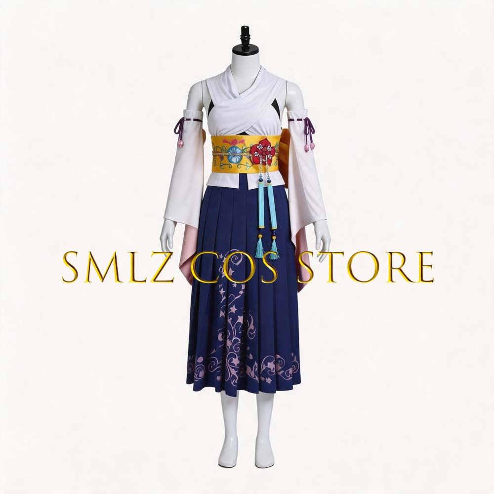 Smlz FFX Yuna Cosplay Anime FF - Anime Cosplay Female recension och pris