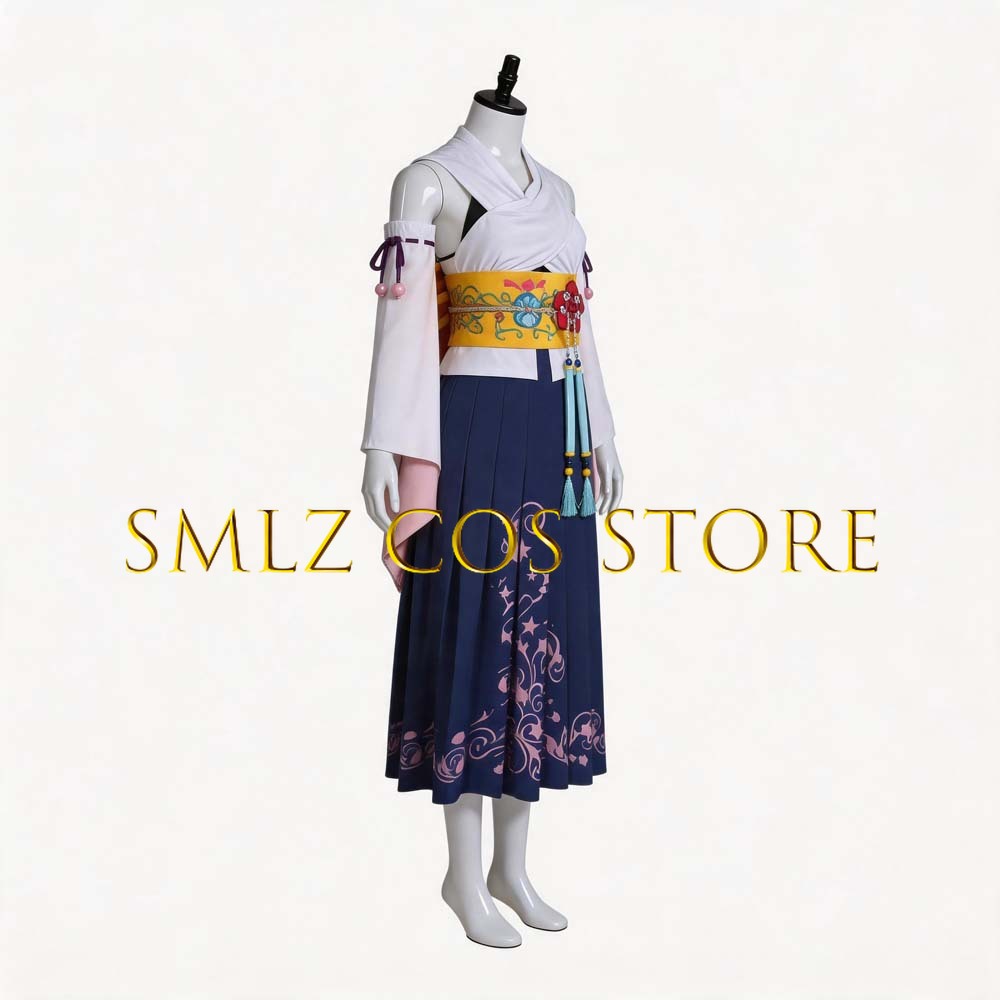 Smlz FFX Yuna Cosplay Anime FF - Anime Cosplay Female recension och pris