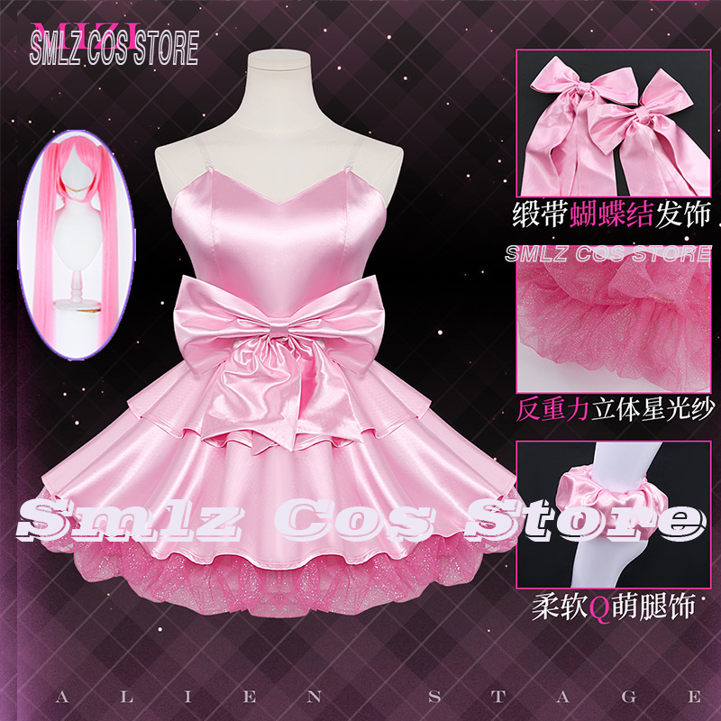 Pink Woman Zombie Stage Mizi C - Anime Cosplay Pink recension och pris