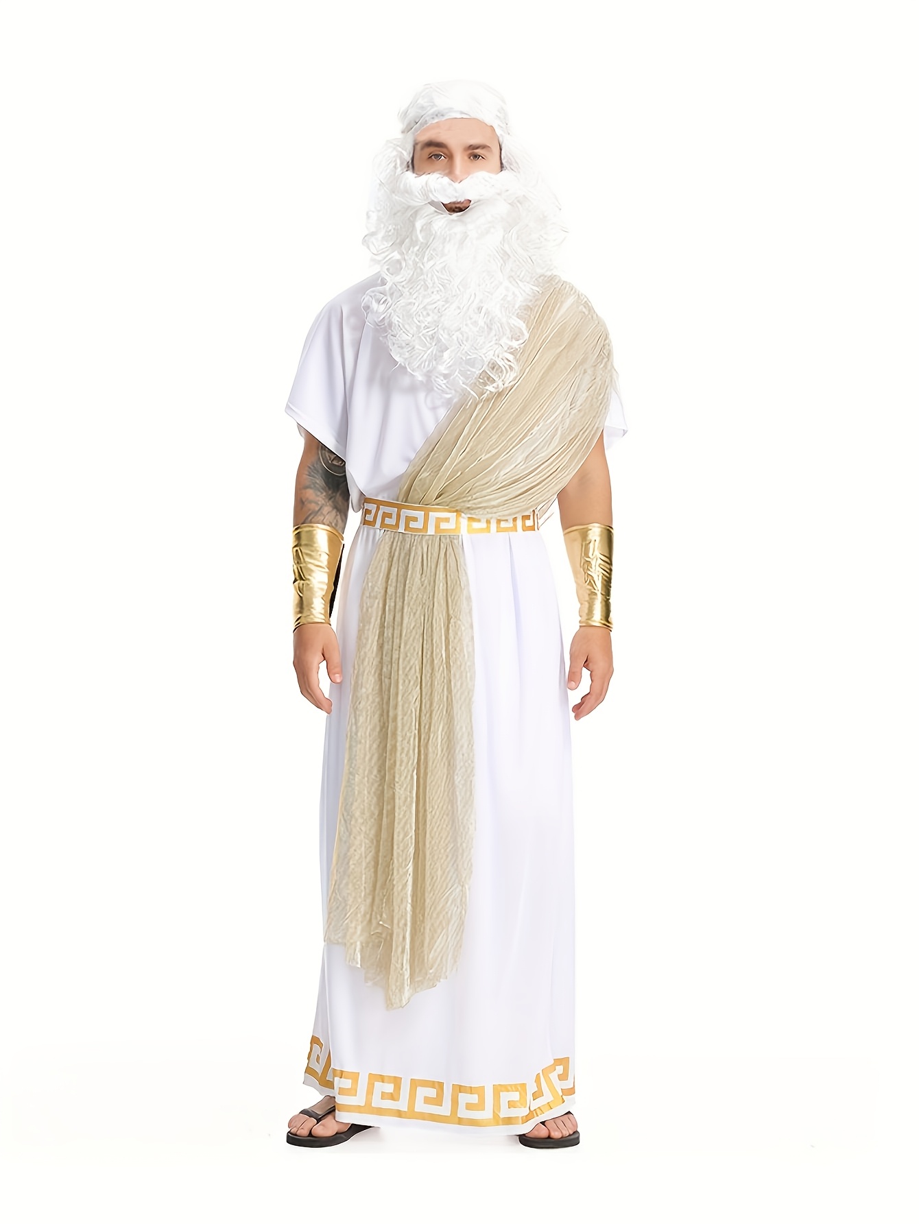 Men Zeus Greek God Costume Anc - Anime Cosplay And Costumes recension och pris