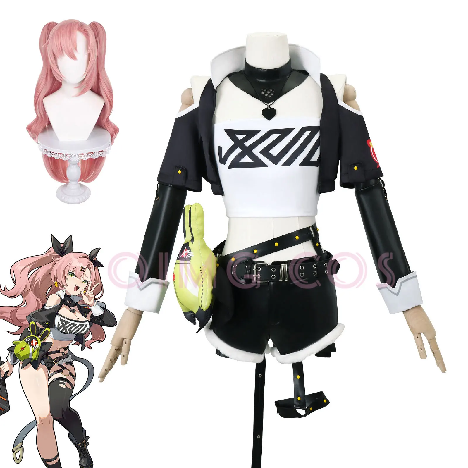 Nicole Demara Zenless Zone Zer - Anime Cosplay Female recension och pris