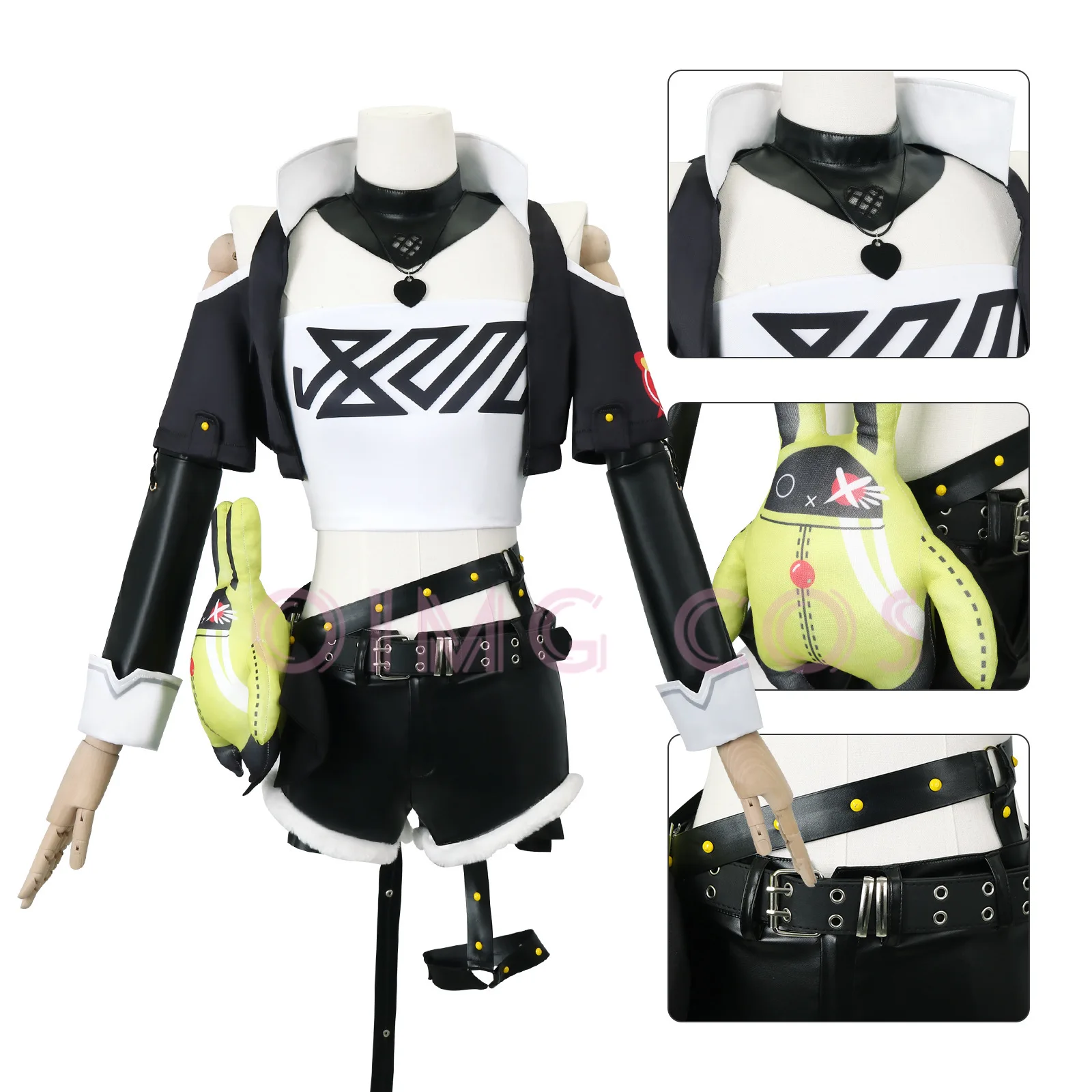 Nicole Demara Zenless Zone Zer - Anime Cosplay Female recension och pris