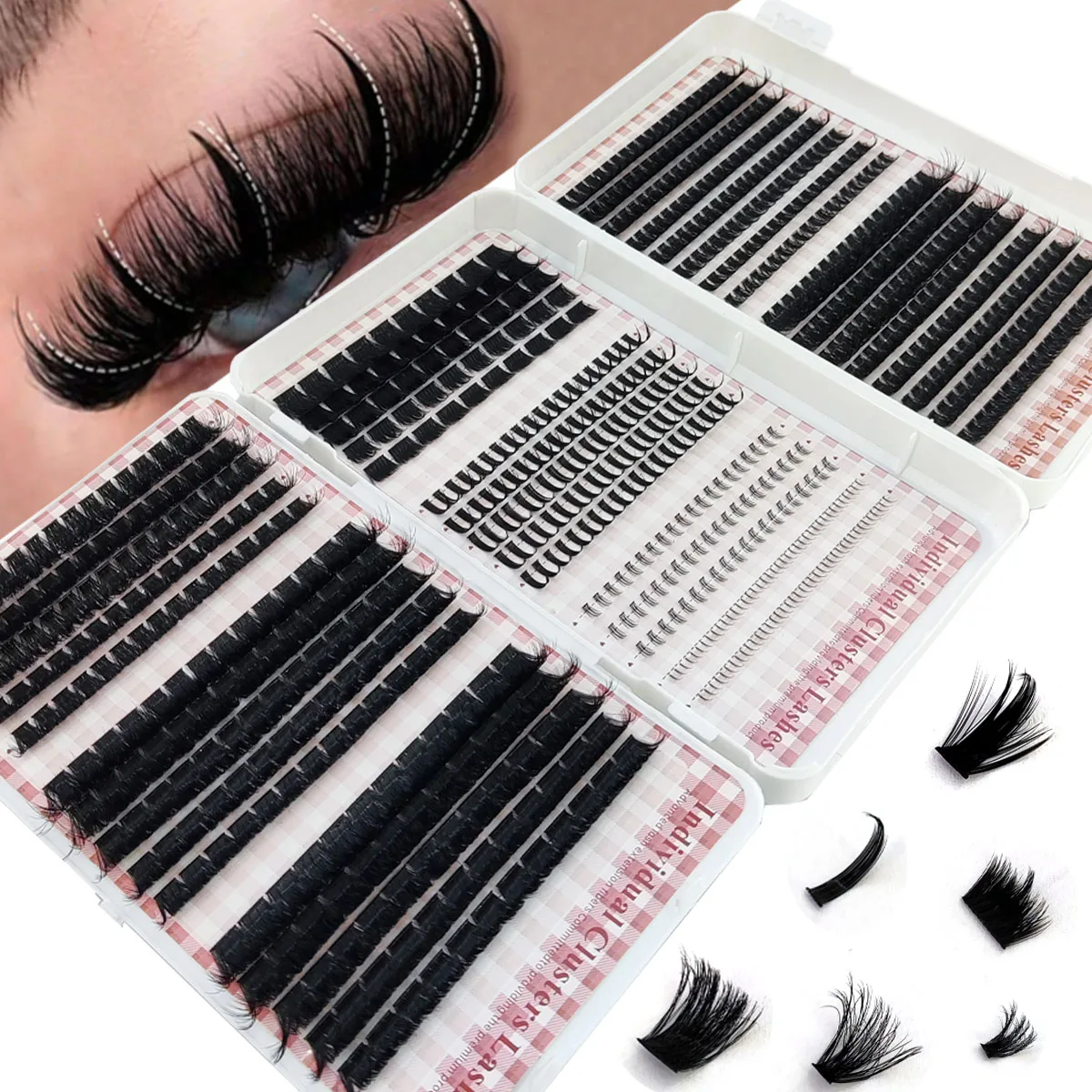 HBZGTLAD 200D-60D Bottom and P - Anime Cosplay Lashes recension och pris
