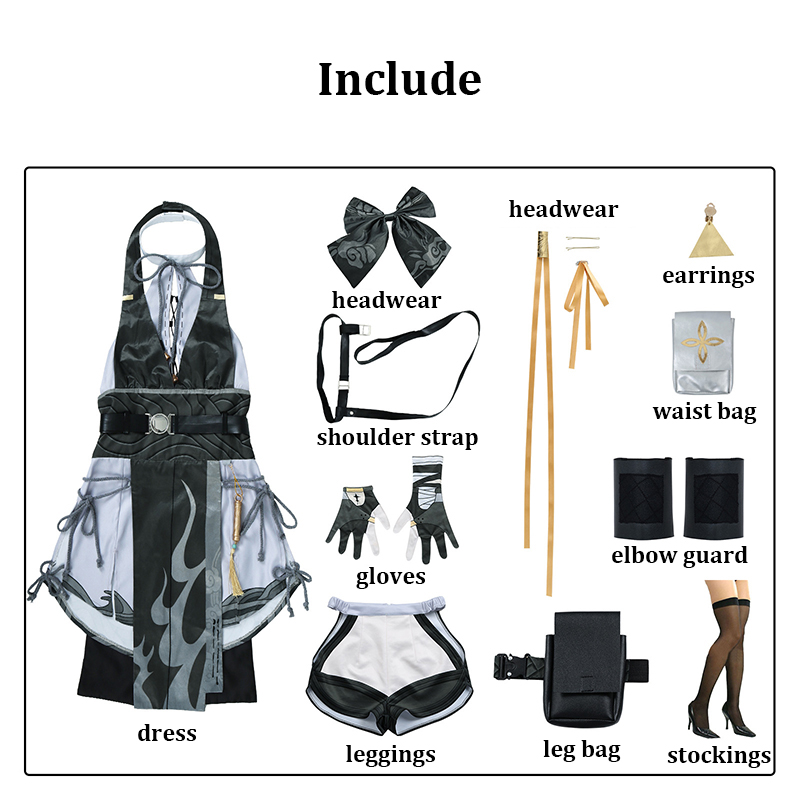 Female Rover Cosplay Wuthering - Anime Cosplay Outfits Female recension och pris