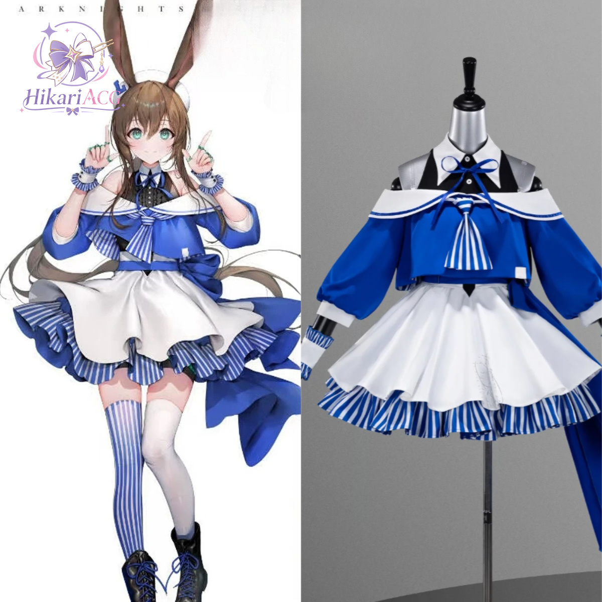 Anime Game Outfit Arknights Am - Anime Cosplay Outfits Female recension och pris