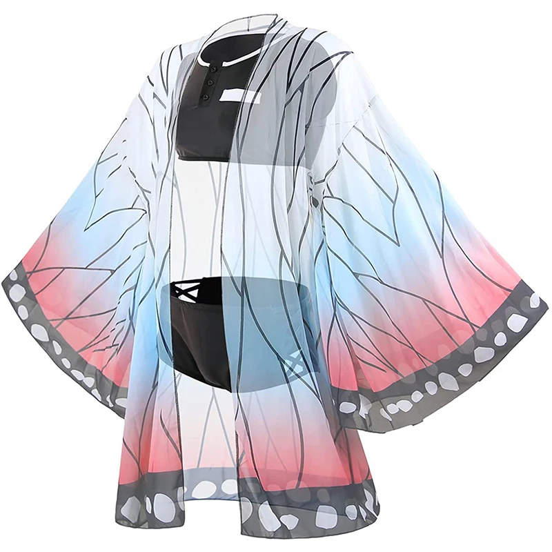 Anime Nezuko Cosplay Shinobu K - Anime Cosplay Kimono recension och pris