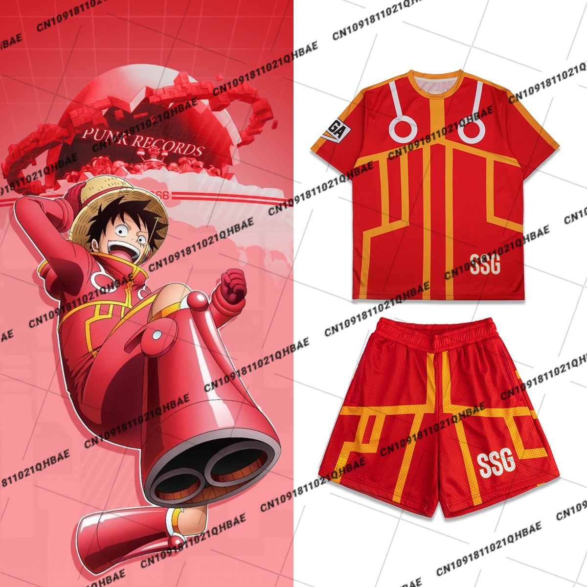 New Egghead Island Monkey D. L - Anime Cosplay And Costumes recension och pris