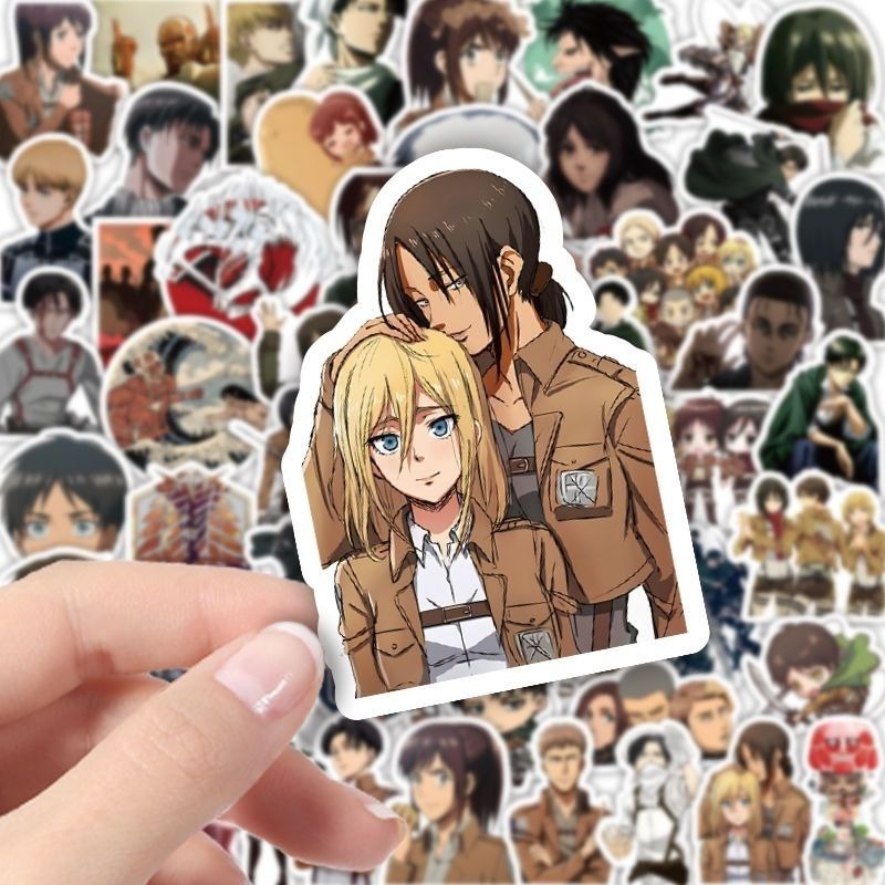60Pcs Attack on Titan Anime St - Anime Cosplay Diy recension och pris