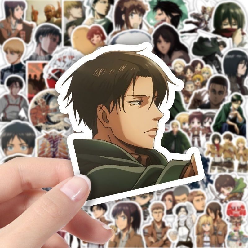 60Pcs Attack on Titan Anime St - Anime Cosplay Diy recension och pris