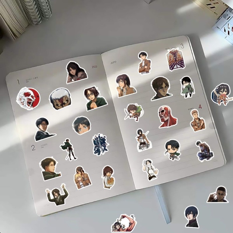 60Pcs Attack on Titan Anime St - Anime Cosplay Diy recension och pris