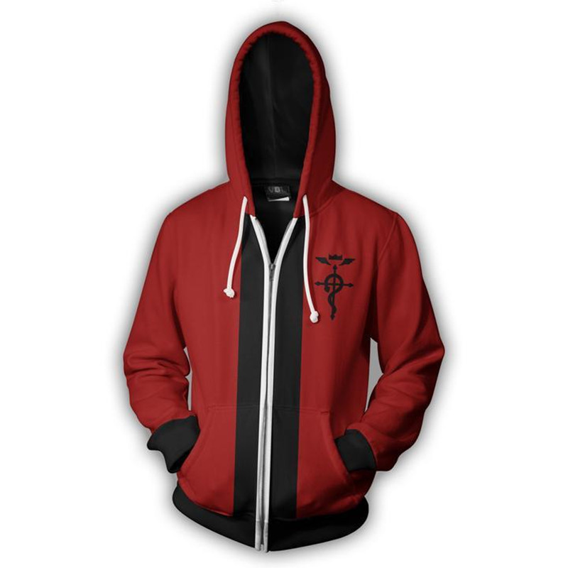 Anime Cosplay Sweatshirts Trac - Fullmetal Alchemist Coat recension och pris
