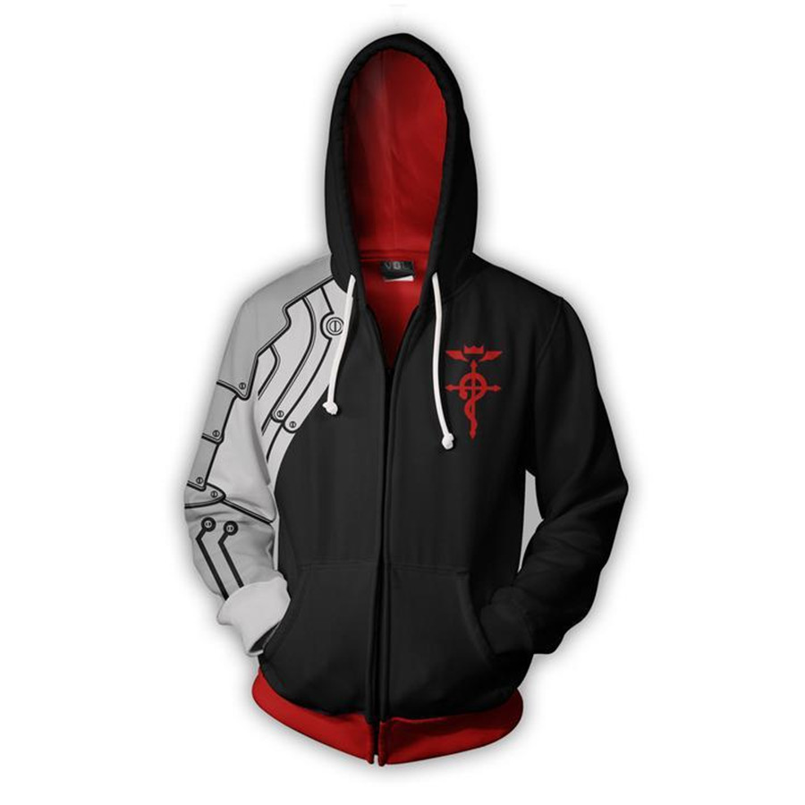Anime Cosplay Sweatshirts Trac - Fullmetal Alchemist Coat recension och pris