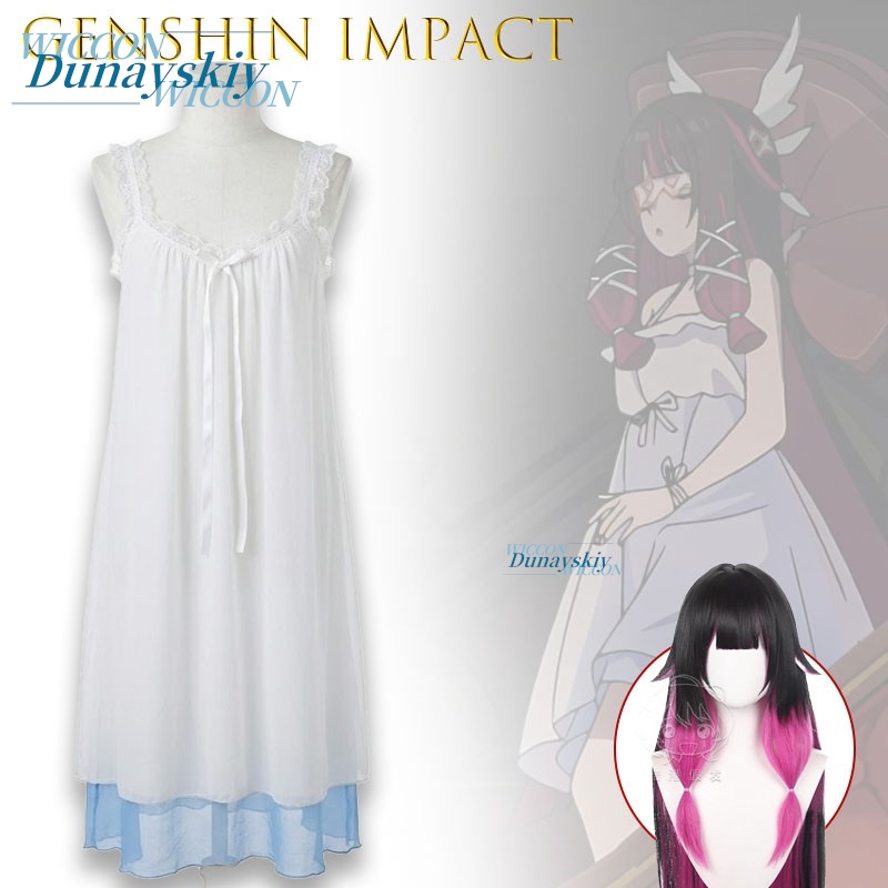 Genshin Impact Columbina Damse - Anime Cosplay Eyes recension och pris
