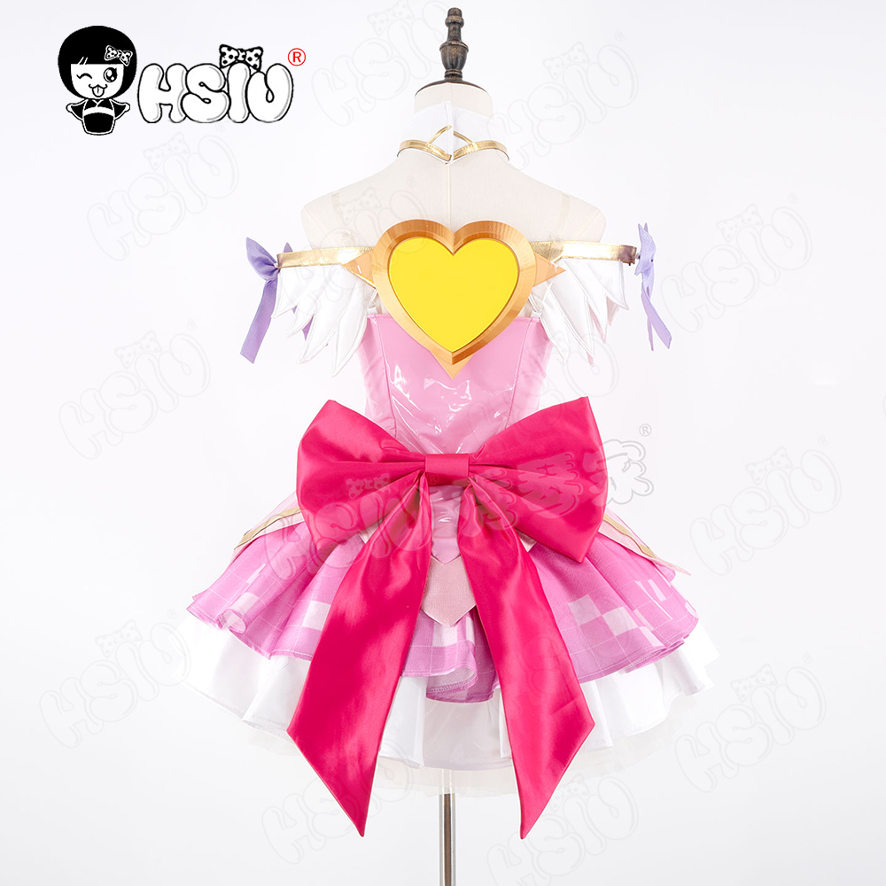 Juno Cosplay Costume Wig HSIU  - Anime Cosplay Pink recension och pris