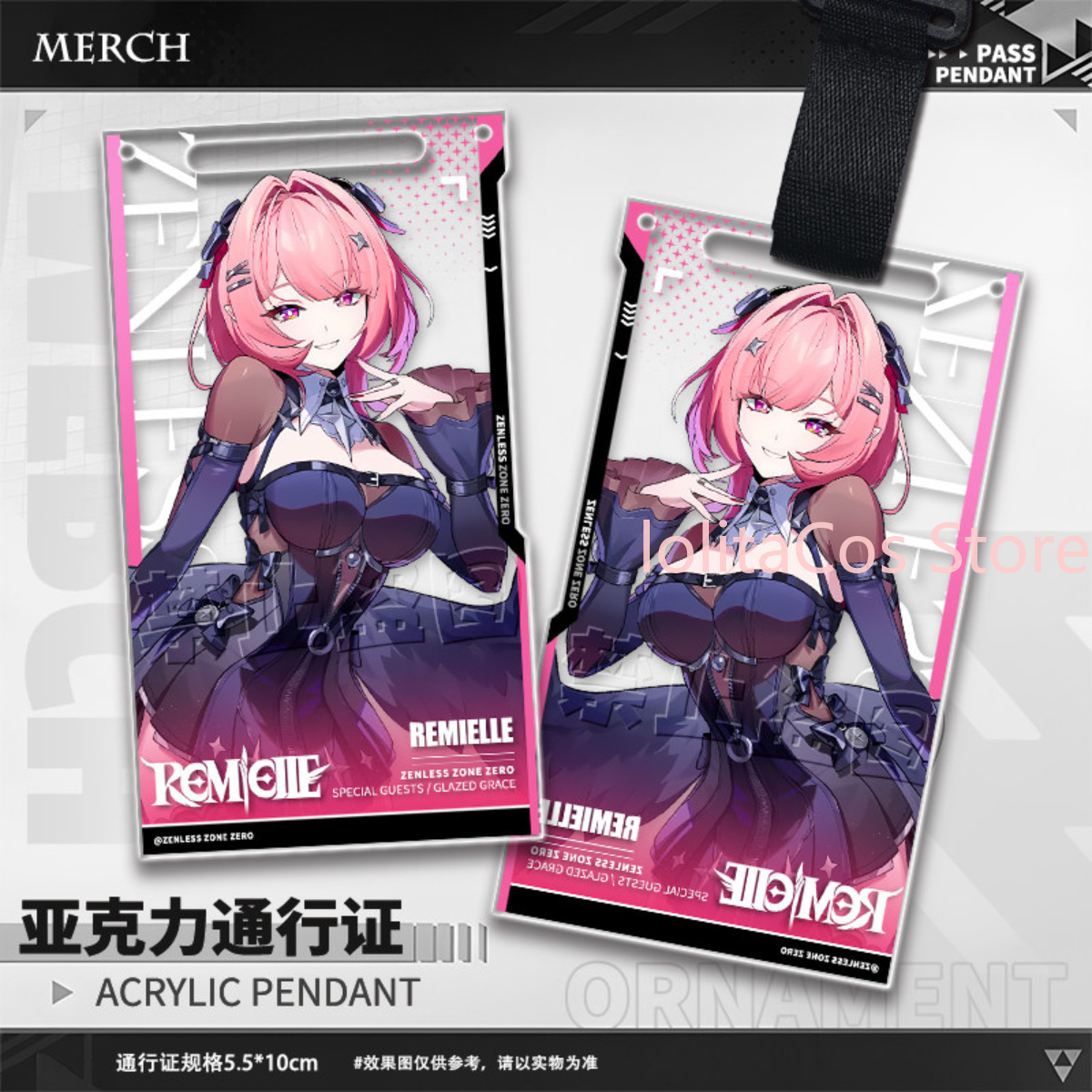 Zenless Zone Zero Remielle Dan - Cosplay Zone Anime Friends recension och pris