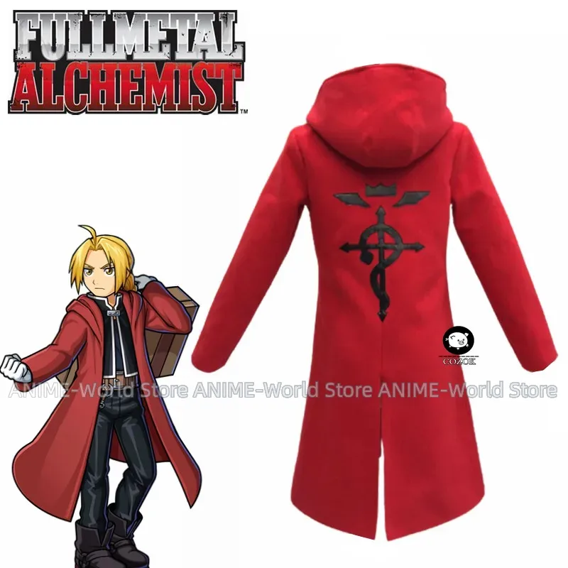 Anime Full Metal Alchemist Cos - Fullmetal Alchemist Coat recension och pris