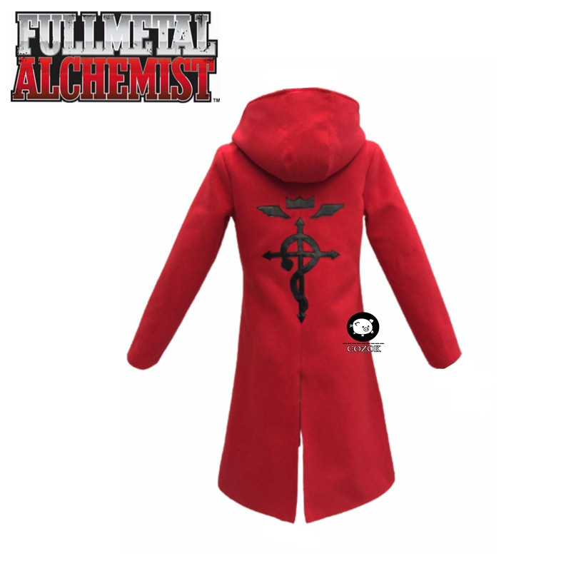 Anime Full Metal Alchemist Cos - Fullmetal Alchemist Coat recension och pris