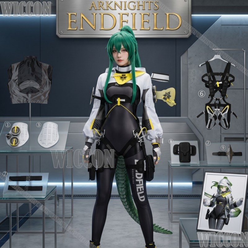Arknights Endfield fluorite Co - Anime Cosplay Outfits Female recension och pris