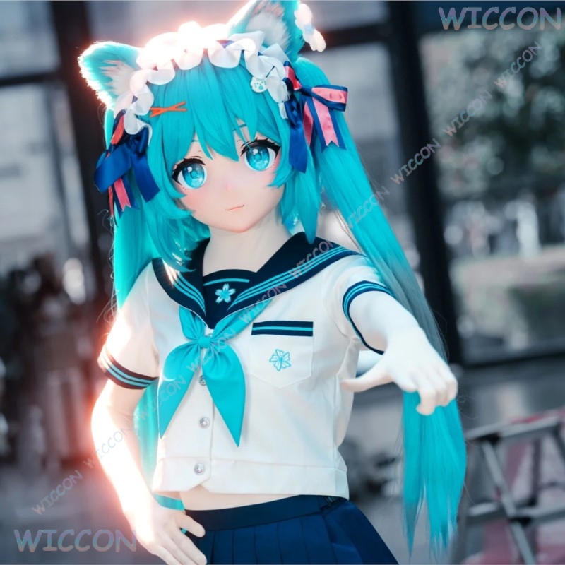 Kigurumi Female Face Mask Anim - Anime Cosplay Diy recension och pris