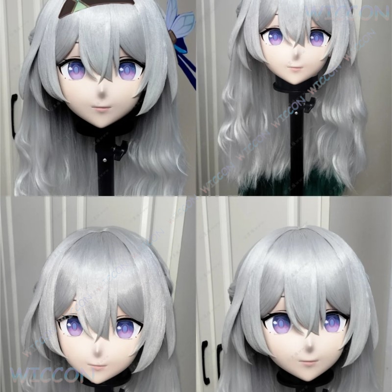 Kigurumi Female Face Mask Anim - Anime Cosplay Diy recension och pris