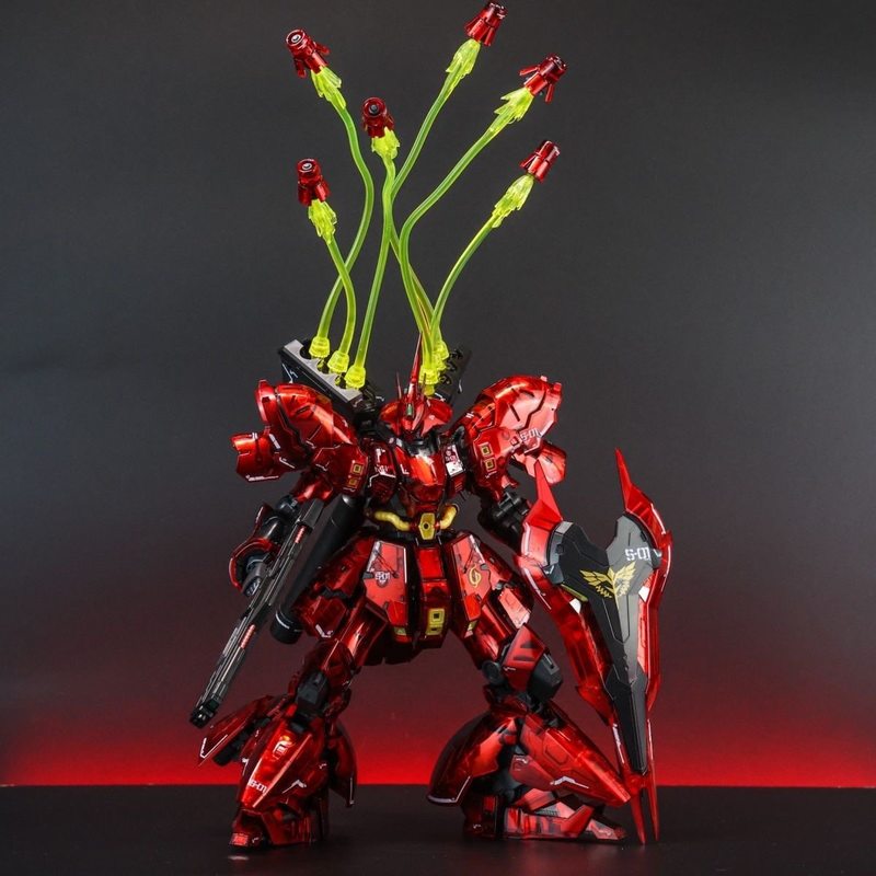 STAR RG 1/144 Sazabi Electropl - Bandai Gundam Rg recension och pris