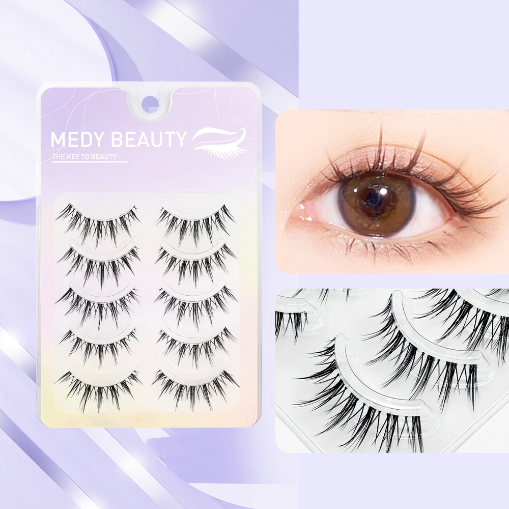 3D Lashes Premade Fan A/M Shap - Anime Cosplay Lashes recension och pris