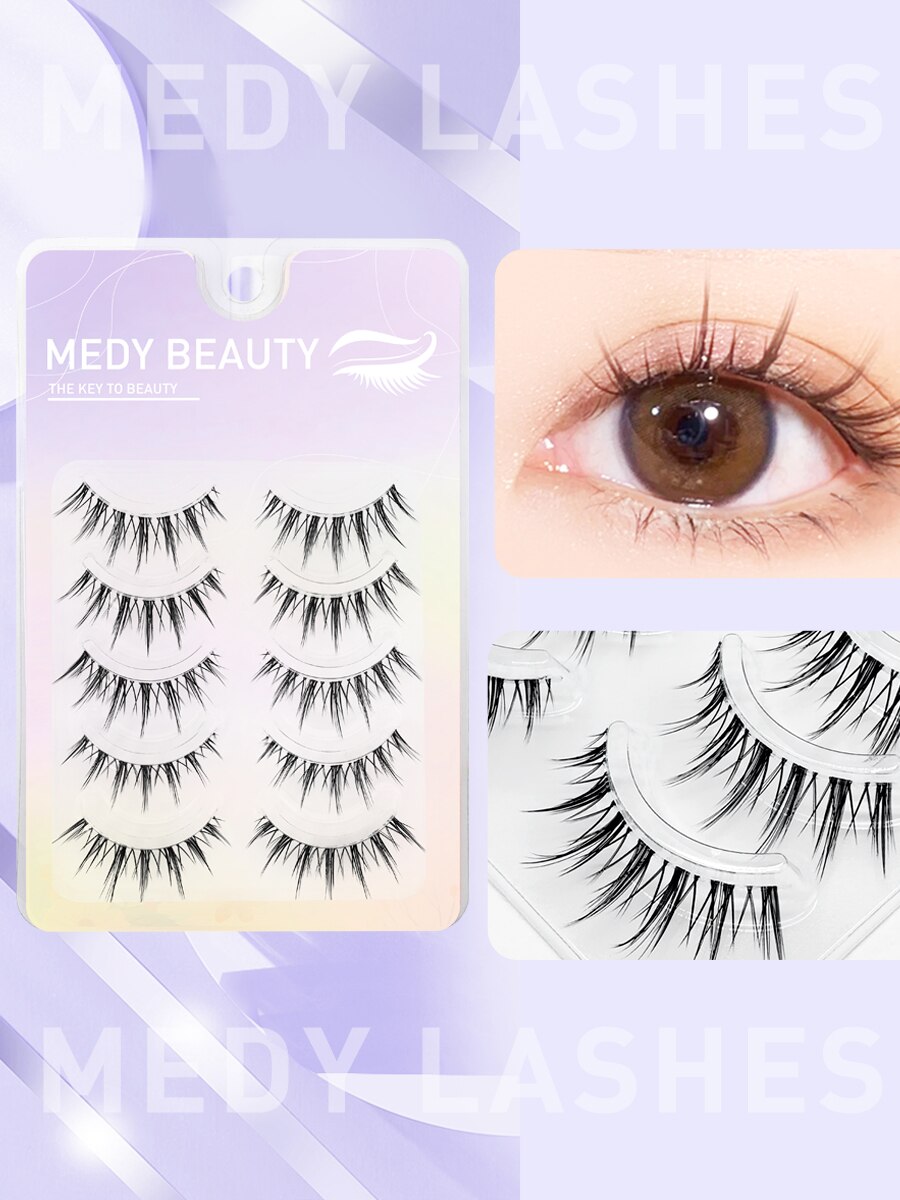 3D Lashes Premade Fan A/M Shap - Anime Cosplay Lashes recension och pris