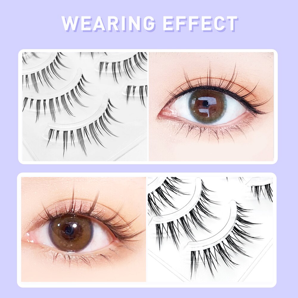 3D Lashes Premade Fan A/M Shap - Anime Cosplay Lashes recension och pris