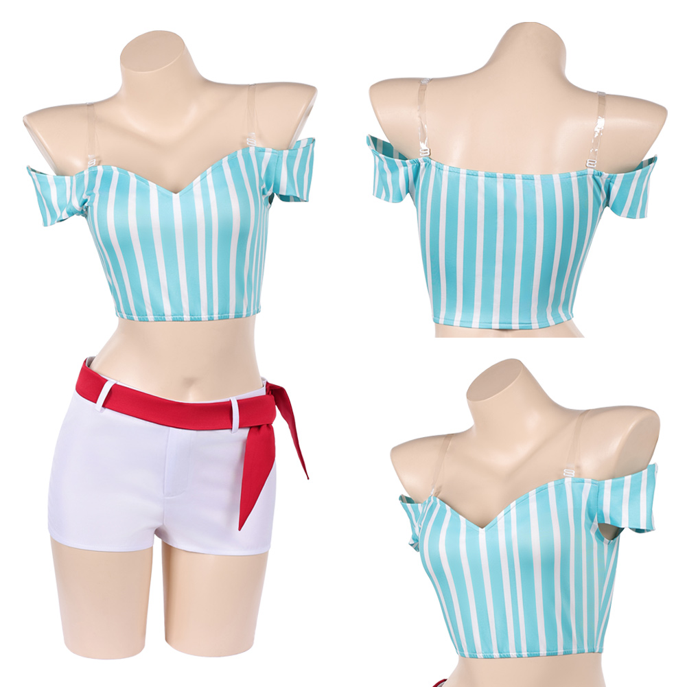 Anime Pirate Cosplay Nami Top  - Anime Cosplay Outfits Female recension och pris